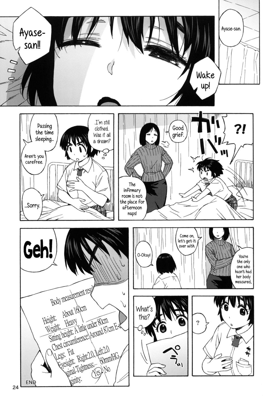 Hentai Manga Comic-Fuuka and the Secret Physical Measurements-Read-23